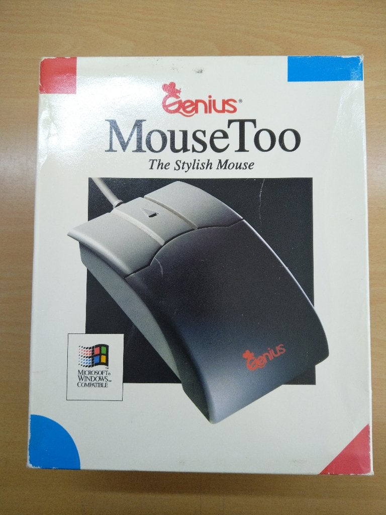 Retro Genius muis voor com-poort / serieel, Ophalen of Verzenden