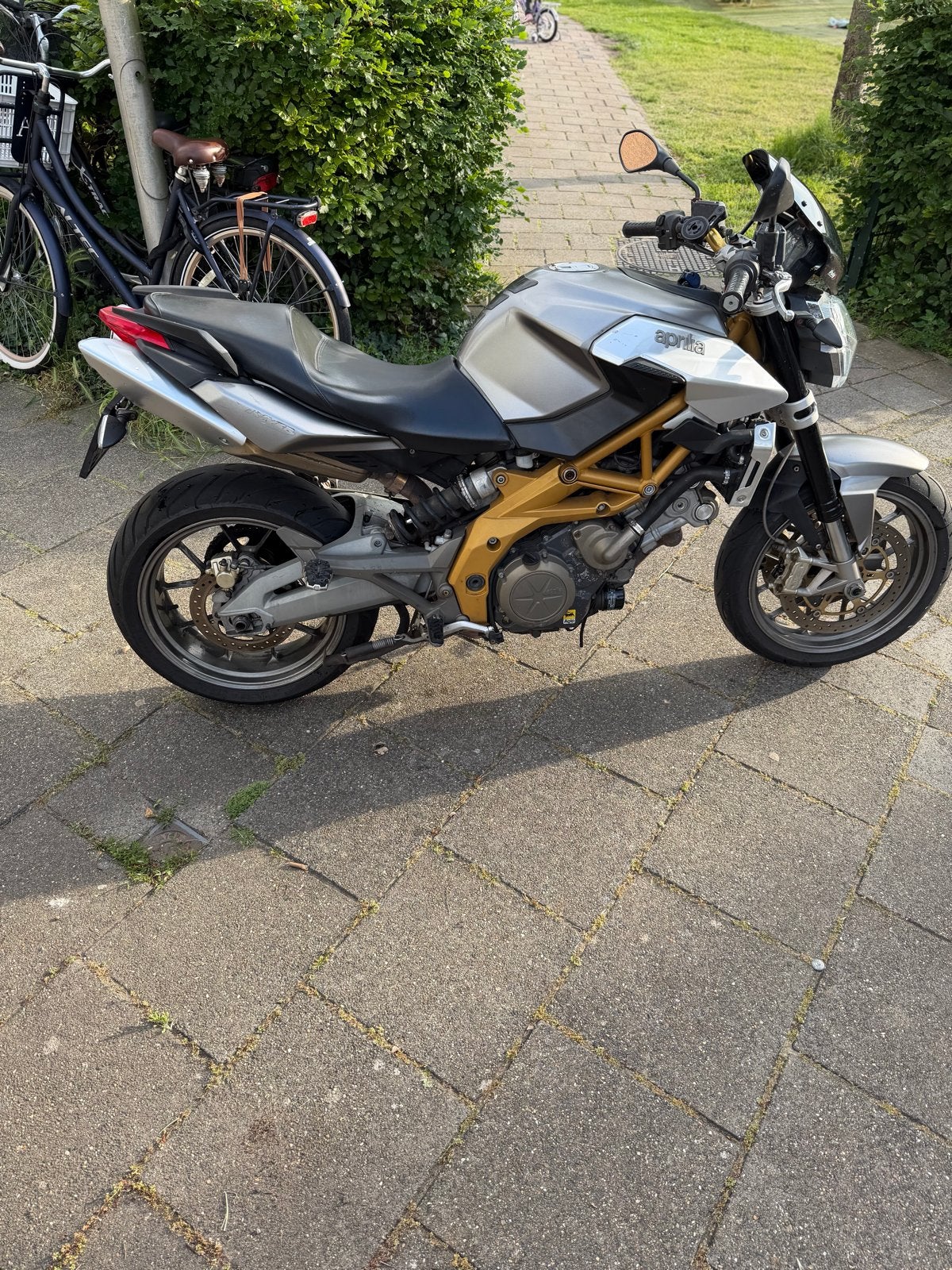 Aprilia Shiver 750 A2 Geschikt - Grote Beurt Gehad, Motoren, Motoren | Aprilia, 750 cc, 2 cilinders, Gebruikt, Meer dan 35 kW