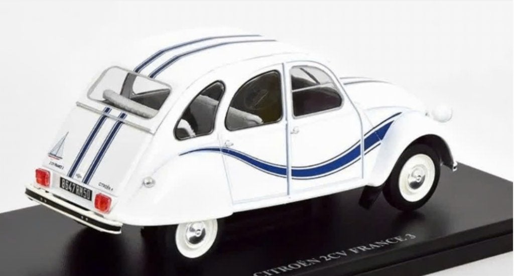 Citroen 2CV France 3 schaal 1:24 Collection CITROEN # 1, Verzenden, Nieuw, Auto, Overige merken