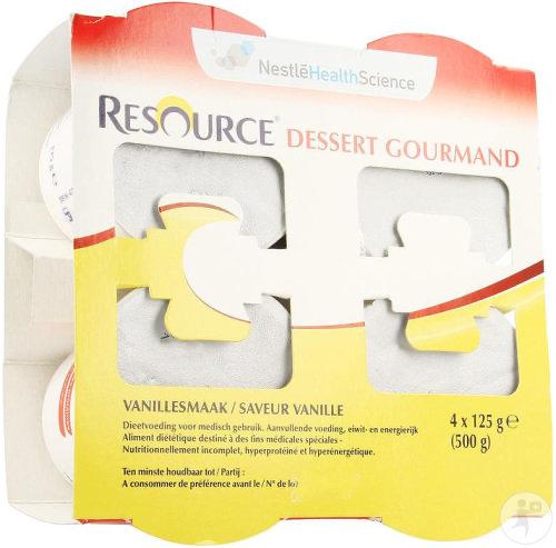 Resource dessert vanille 1,99 , 4 st, Ophalen, Nieuw