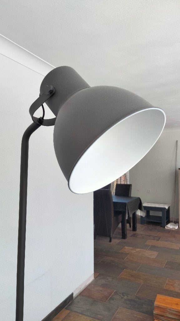 Schemerlamp industrieel, Ophalen, 100 tot 150 cm, Zo goed als nieuw, Industriële