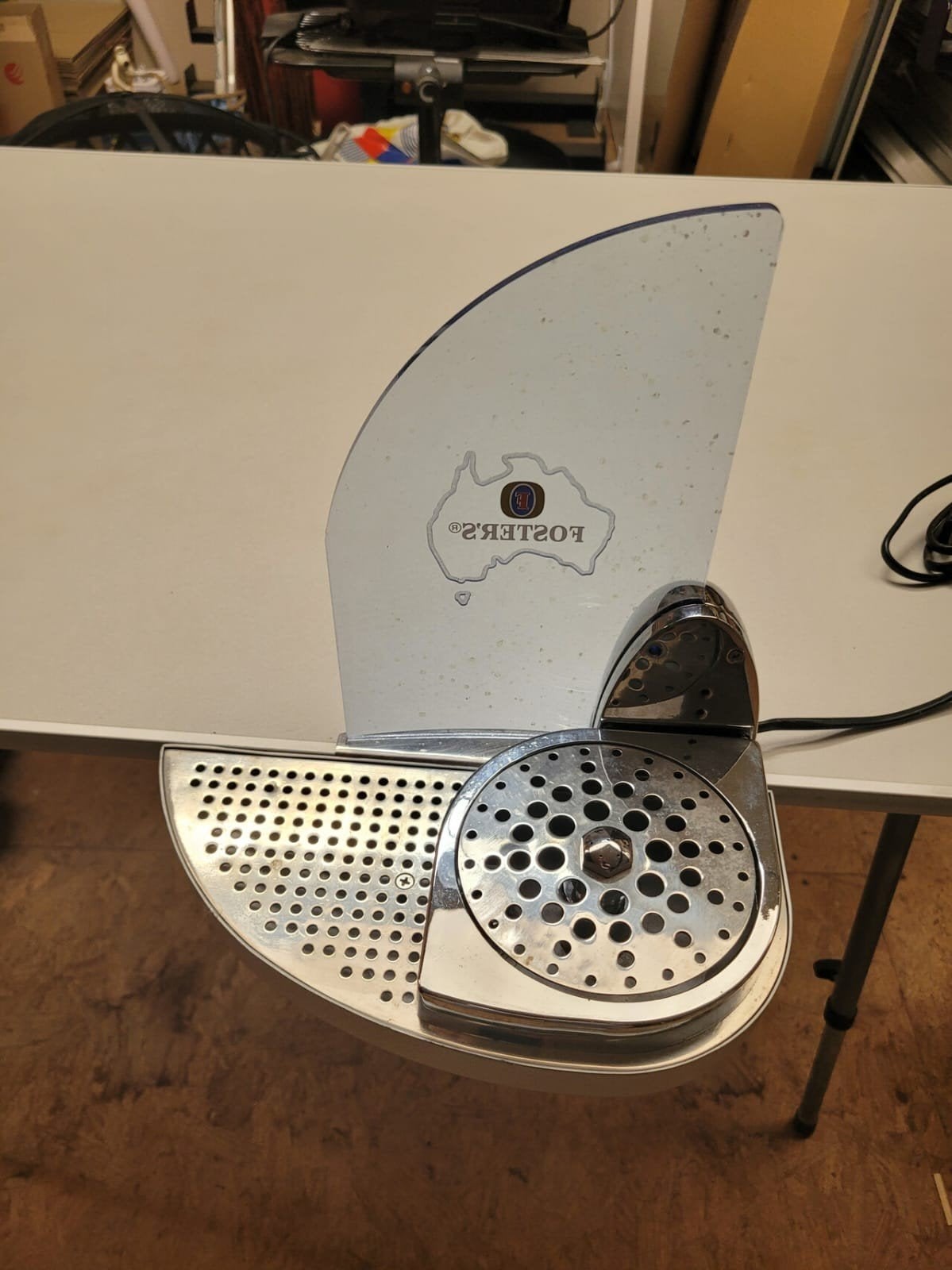 Foster's biertap glazenspoel apparaten met verlichting, Ophalen, Nieuw