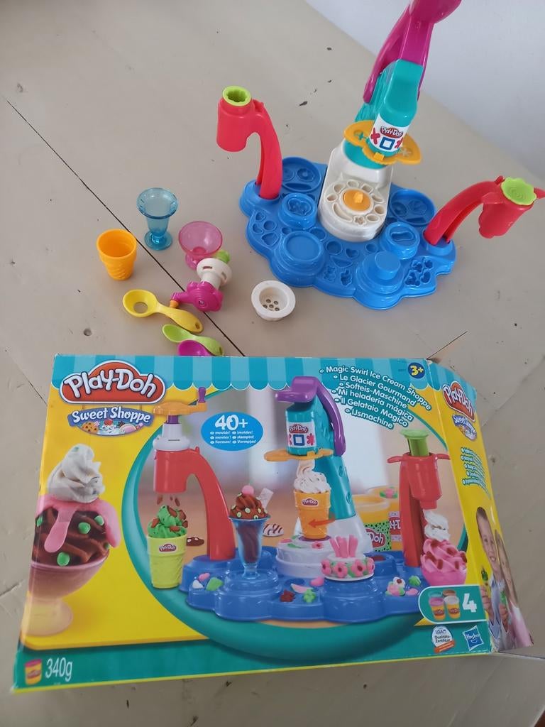 Play Doh IJsmachine, Kinderen en Baby's, Ophalen of Verzenden, Zo goed als nieuw, Jongen of Meisje