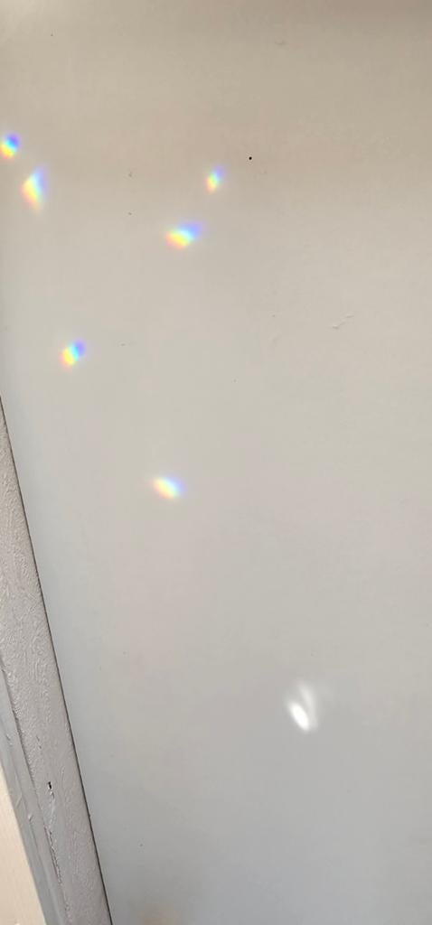 Suncatcher met blauwe kralen en kristal, Blauw, Nieuw, Ophalen of Verzenden, Modern