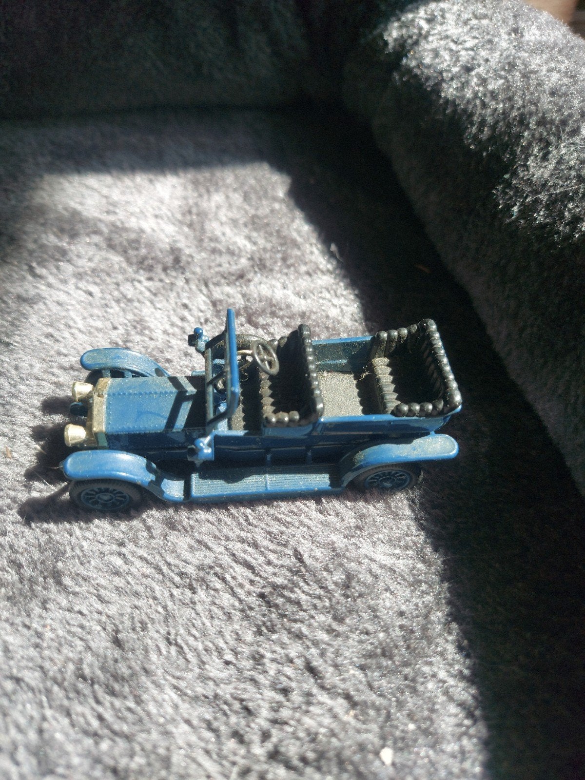 Oxford Die-Cast Vintage Auto Model - Blauw, Ophalen of Verzenden