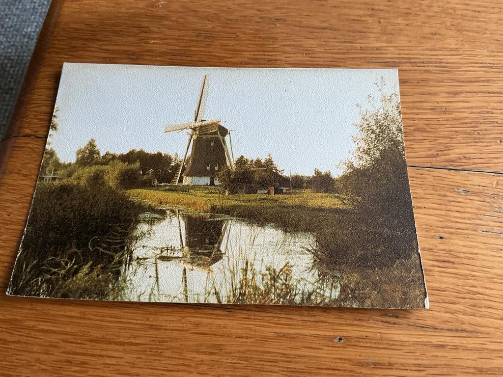 1083 molen Muiden Naardermeer, Verzamelen, Foto's en Prenten, Ophalen of Verzenden, Voor 1940