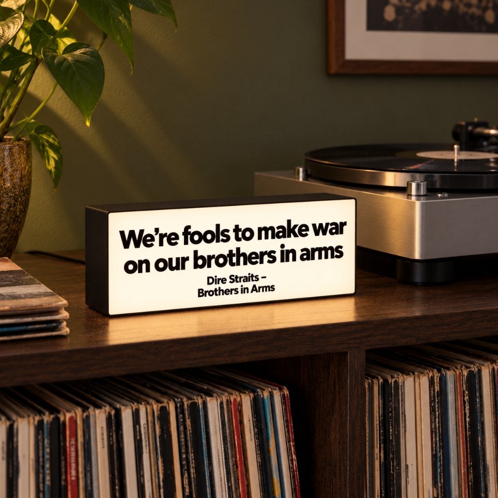 Dire Straits lightbox – Brothers in Arms – USB, Overige typen, Nieuw, Atelayer.com, .