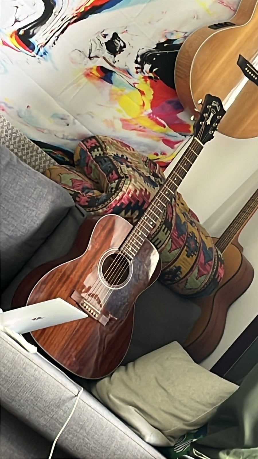 Guild OM-120 All-Solid Mahonie Akoestische Gitaar, Ophalen of Verzenden, Zo goed als nieuw, Western- of Steelstringgitaar