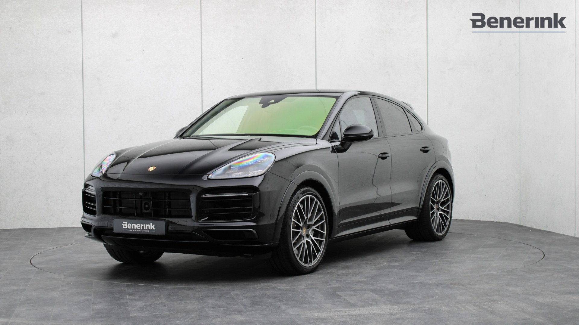 Porsche Cayenne Coupé 2.9 S SportDesign | Burmester 3D | St, Auto's, Gebruikt, Zwart, Leder, Bedrijf