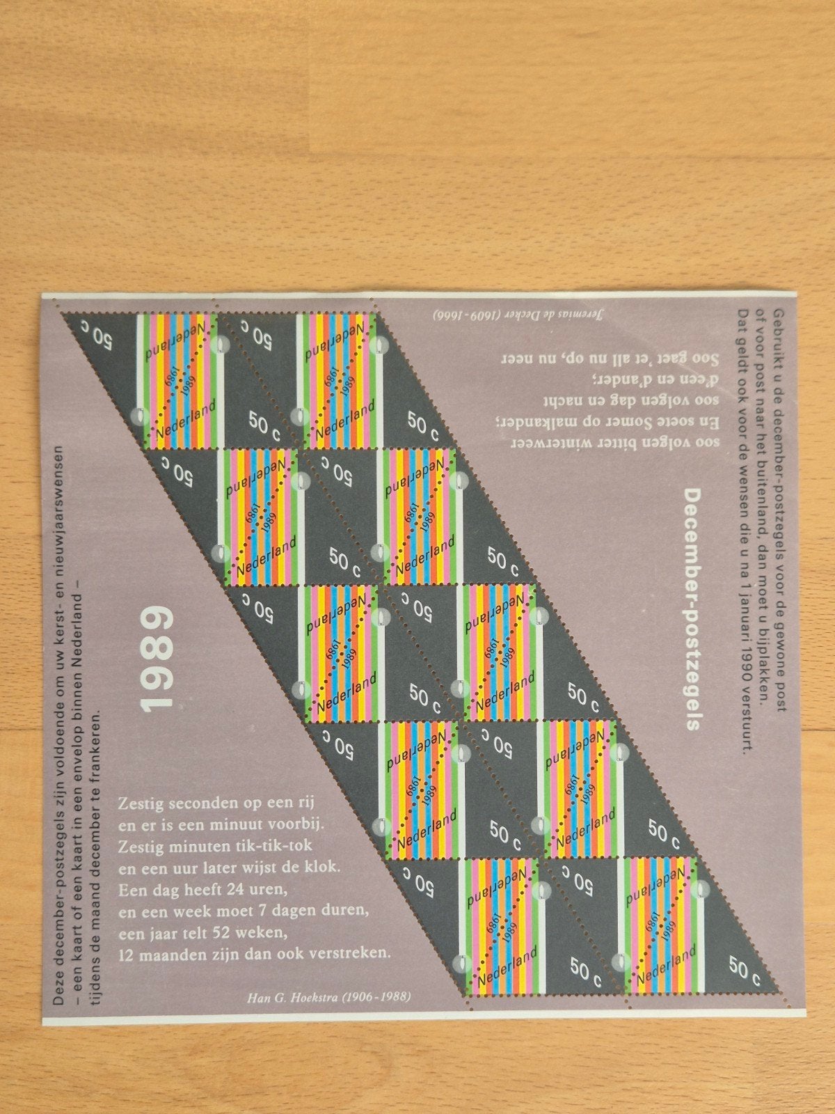 Nederland 1989 Kerst, Ophalen of Verzenden, Na 1940, Postfris