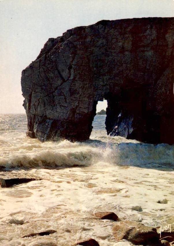 Quiberon - L'Arche de Port-Blanc, Verzamelen, Ophalen of Verzenden, 1960 tot 1980, Gelopen, Frankrijk