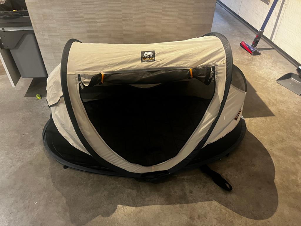 Te koop: Deryan Peuter Luxe reisbedje / campingbedje, Ophalen of Verzenden, Reisbedje