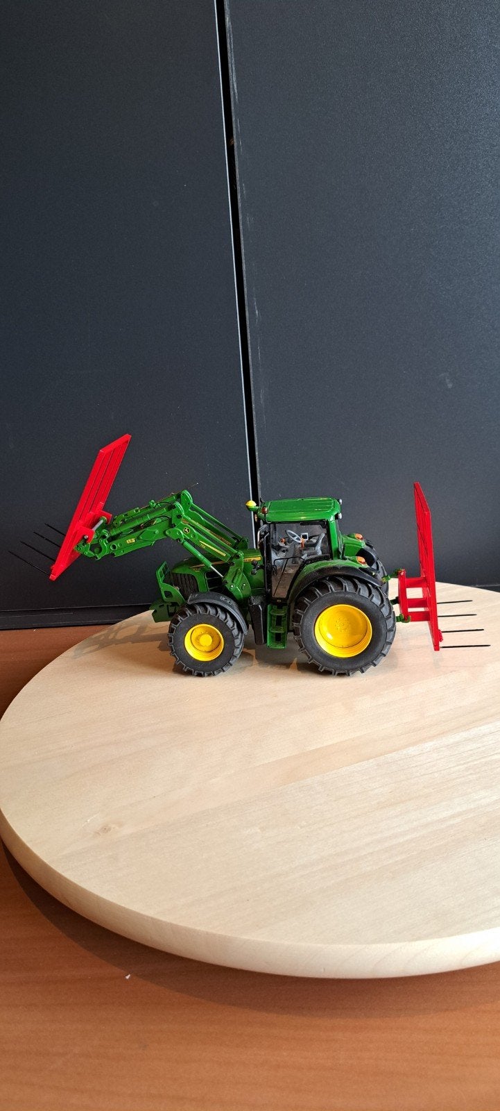 Set rode zelfbouw balenvorken Wiking, Hobby en Vrije tijd, Modelauto's | 1:32, Ophalen of Verzenden, Nieuw, Tractor of Landbouw