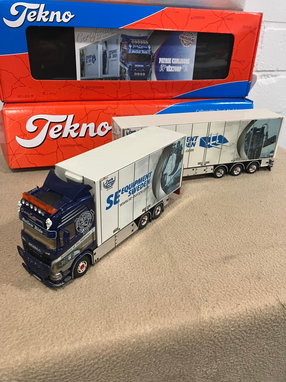 Tekno verzamaling 24 stuks, Ophalen of Verzenden, Zo goed als nieuw, Bus of Vrachtwagen, Tekno
