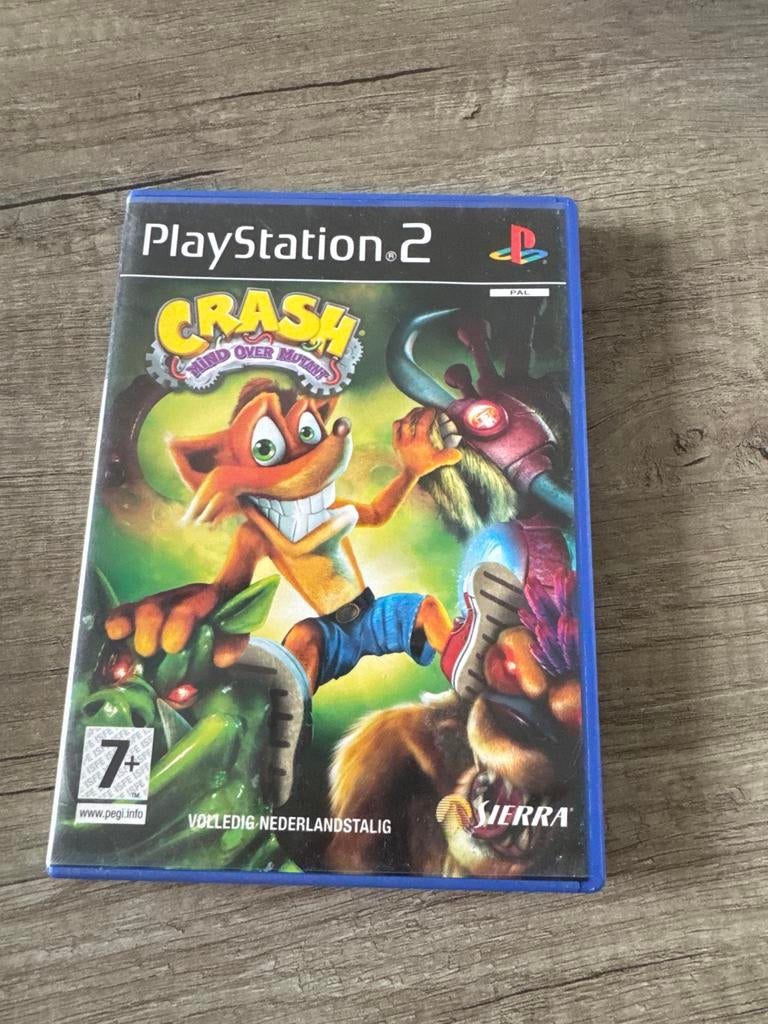 Crash: Mind Over Mutant - PlayStation 2 (PS2), Spelcomputers en Games, Gebruikt, 1 speler, Ophalen of Verzenden, Platform