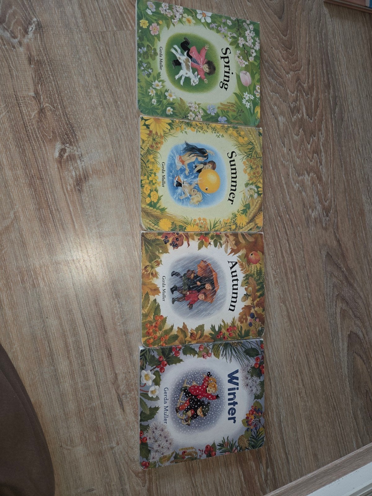 Gerda Muller Seizoenen Boeken (4-delig) - Zonder Tekst, Boeken, Ophalen, Gelezen
