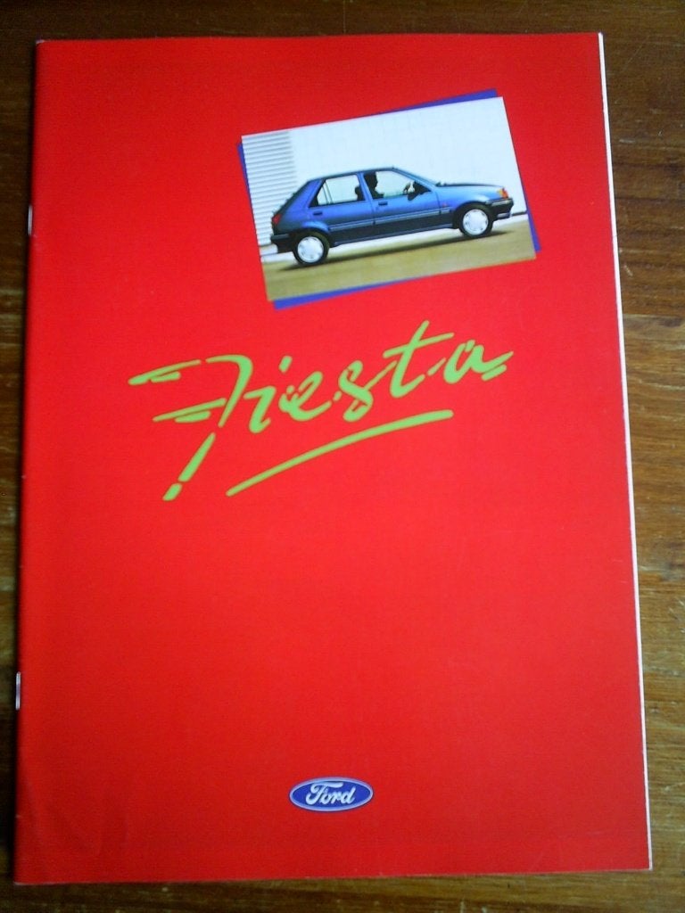 Ford Fiesta o.a. XR 2i en S [ 1 / 1990 ], Verzenden, Zo goed als nieuw, Ford