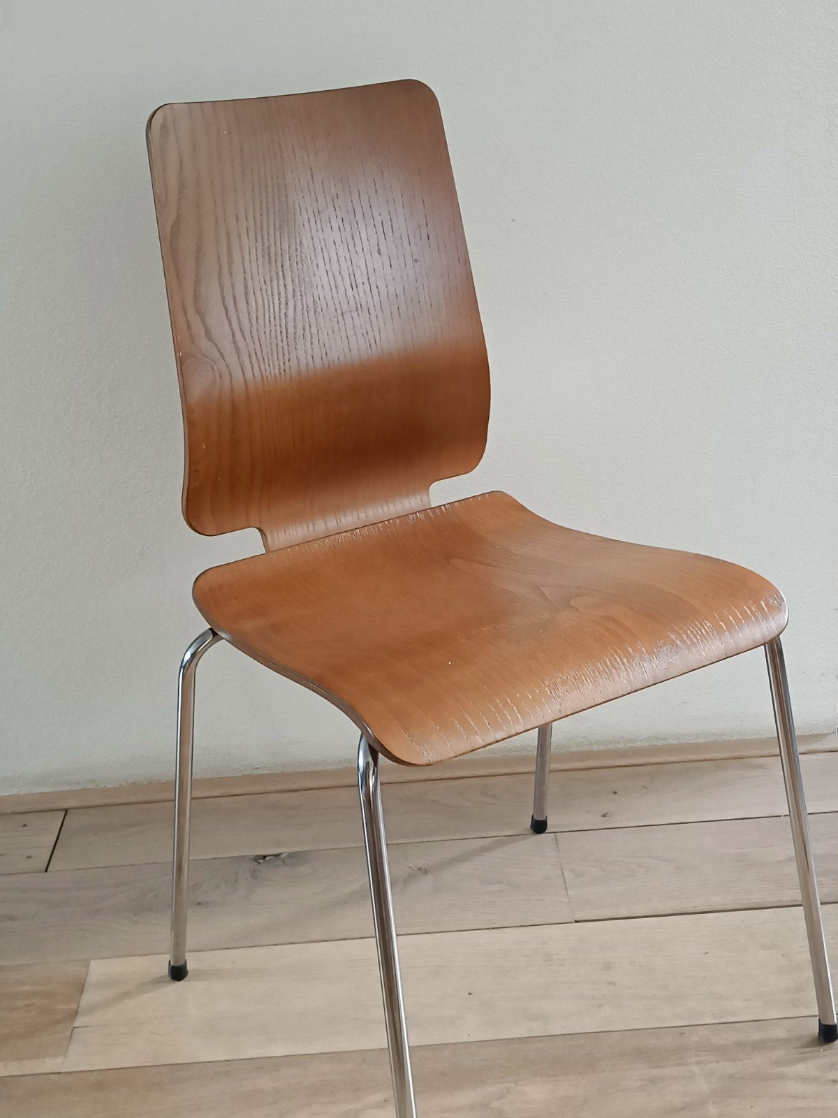 Houten stoelen, Huis en Inrichting, Stoelen, Ophalen, Gebruikt, Bruin