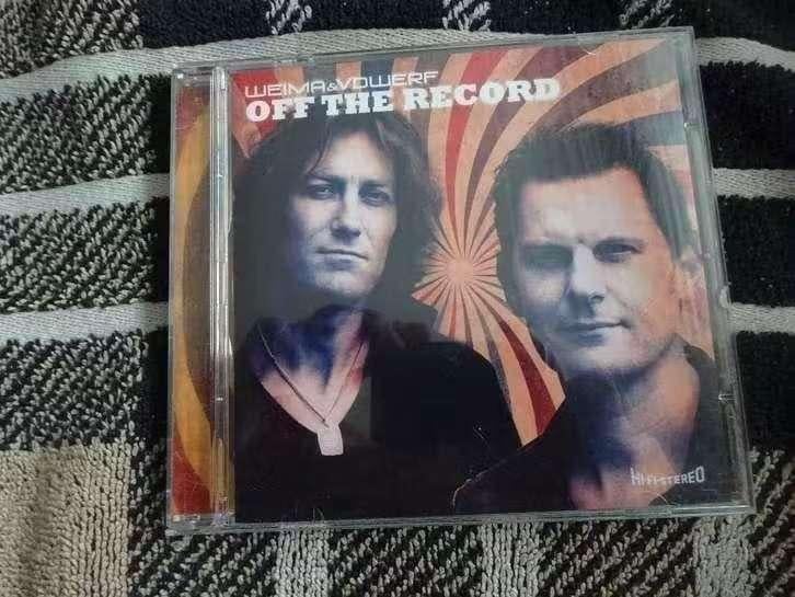 CD Weima & vd Werf – Off The Record , pop rock, Ophalen of Verzenden, Zo goed als nieuw, Poprock