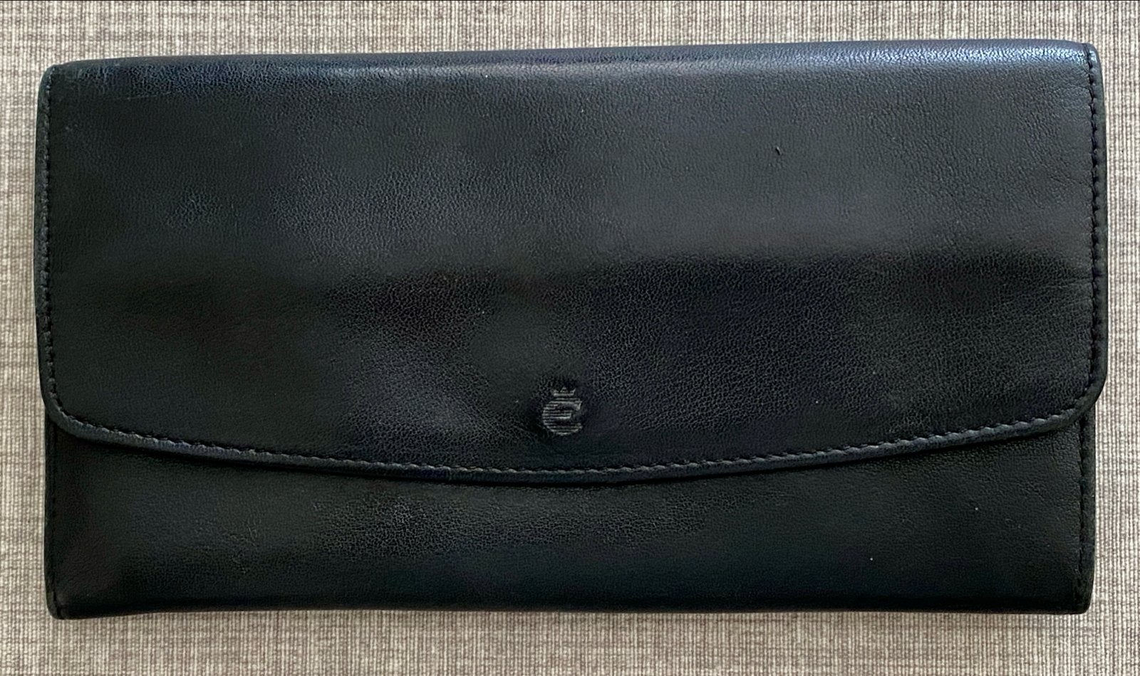 Esquire lederen dames portemonnee, Sieraden, Tassen en Uiterlijk, Portemonnees, Overige merken, Zwart, Ophalen of Verzenden, Zo goed als nieuw