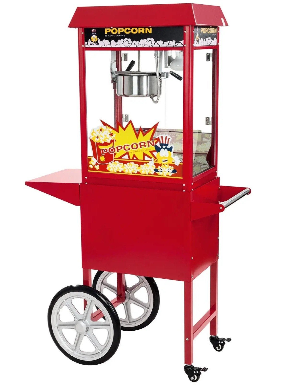 popcornmachine met kar te huur, Ophalen of Verzenden, Zo goed als nieuw, Overige