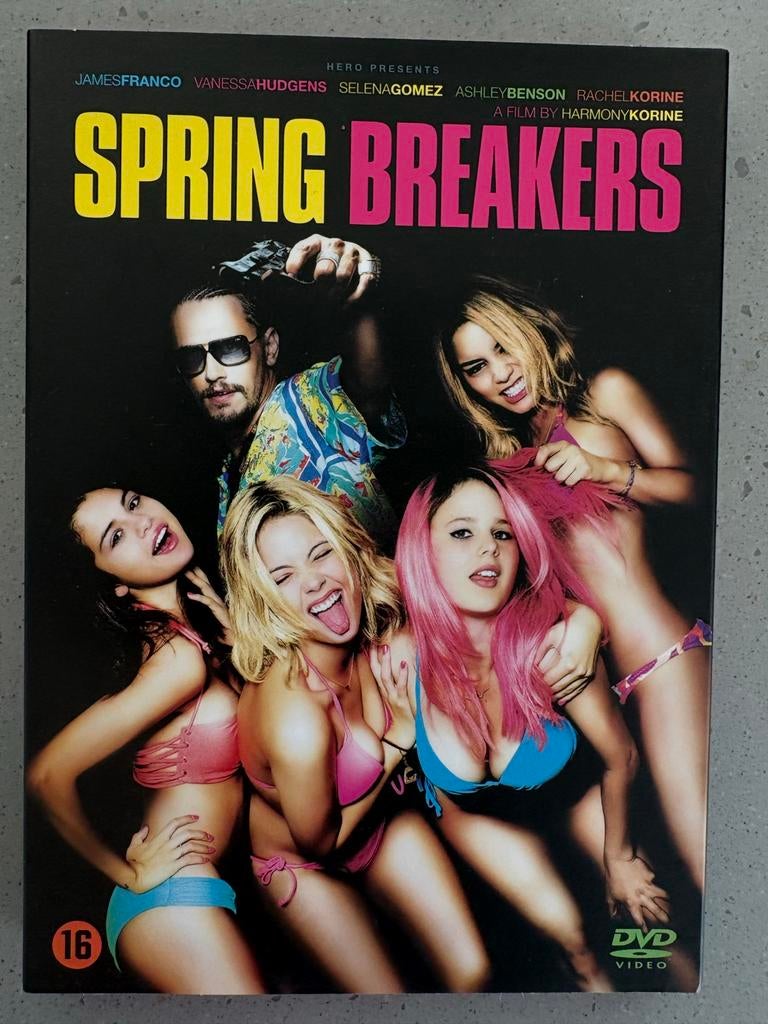Spring Breakers DVD - Spannend Drama met Selena Gomez, Vanaf 16 jaar, Ophalen of Verzenden, Gebruikt