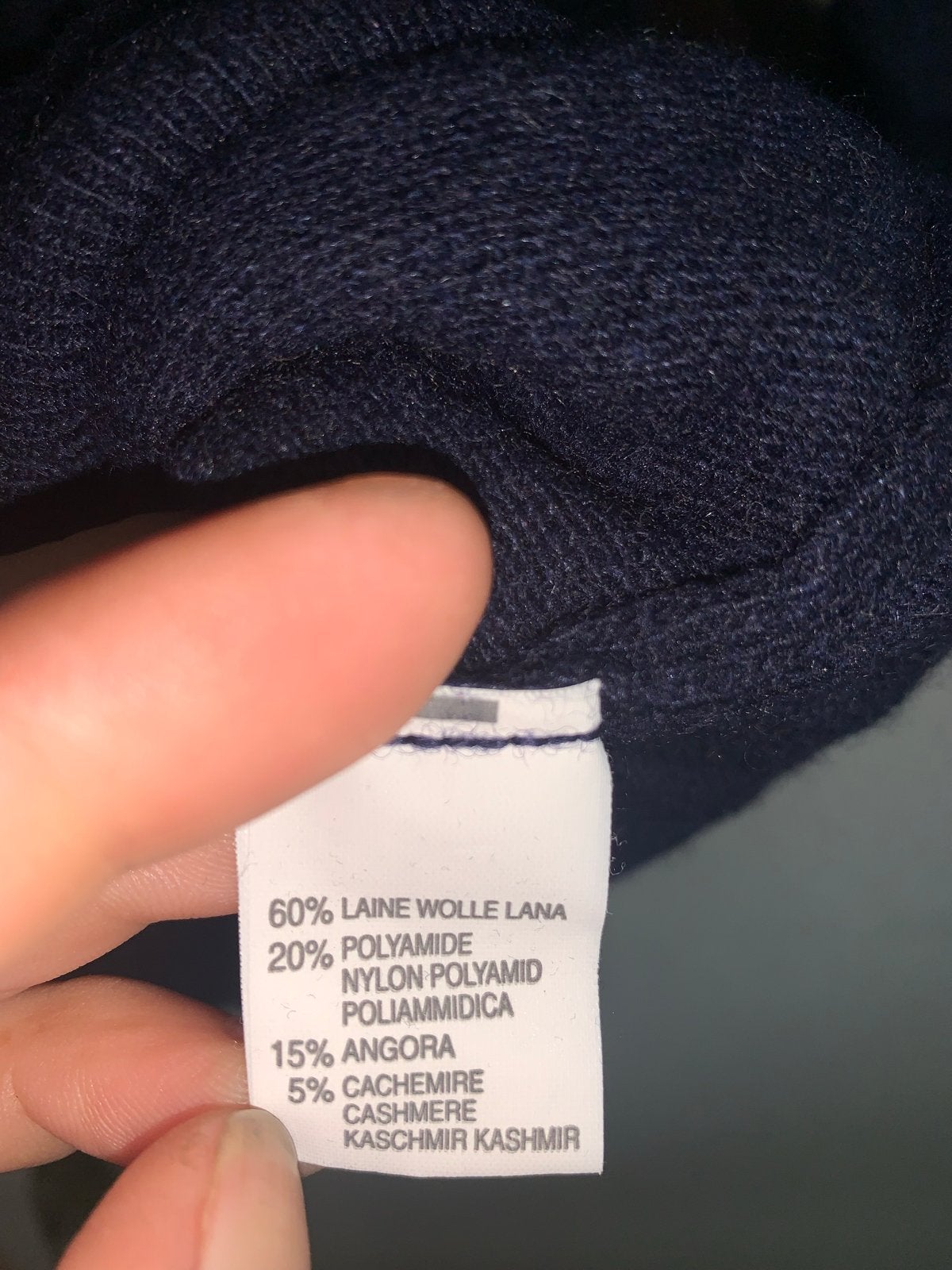 A. Barberini Heren Trui - XL - Donkerblauw, Ophalen of Verzenden, Zo goed als nieuw, Maat 56/58 (XL), Blauw