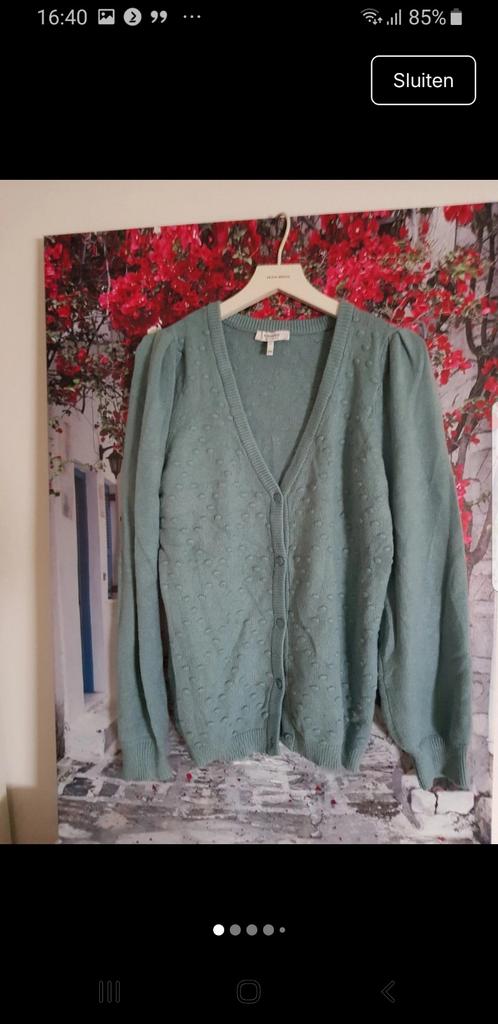 b young zacht blauw vest  mt 40, Ophalen of Verzenden, Nieuw, Maat 38/40 (M), Blauw