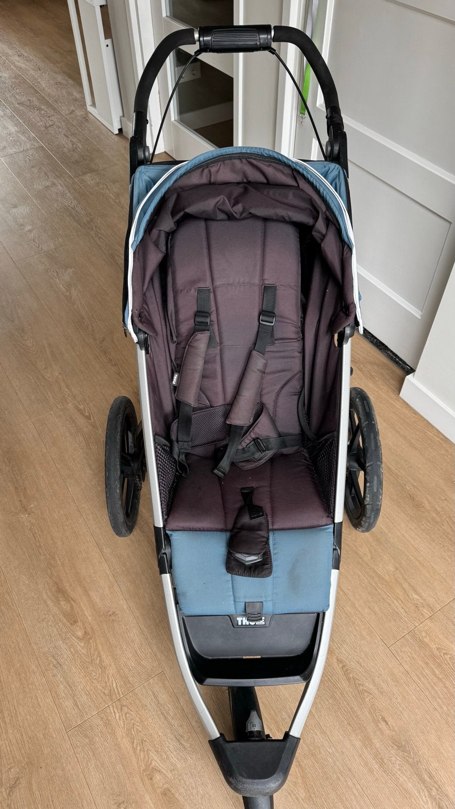 Thule Urban Glide 2 Jogger Kinderwagen - Blauw, Ophalen, Gebruikt, Overige merken, Verstelbare rugleuning