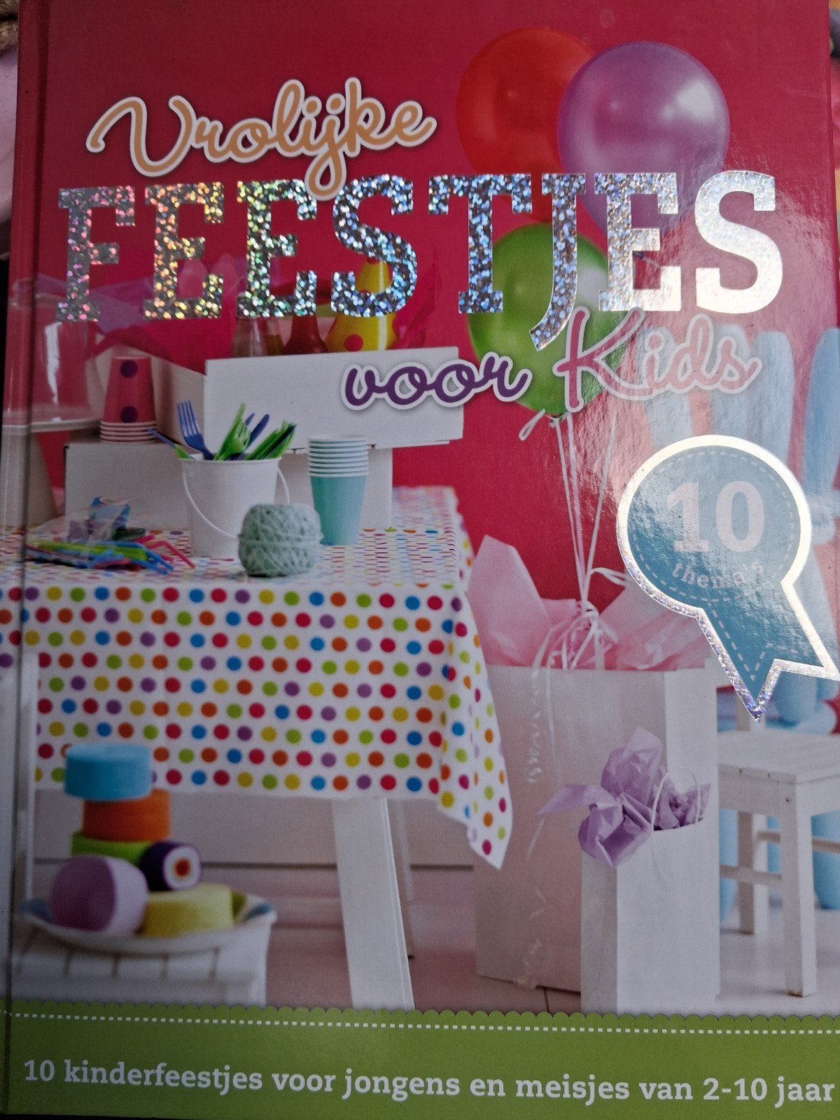 Vrolijke Feestjes voor Kids - Boek vol kinderfeestjes, Ophalen of Verzenden, Zo goed als nieuw, Onbekend, Non-fictie