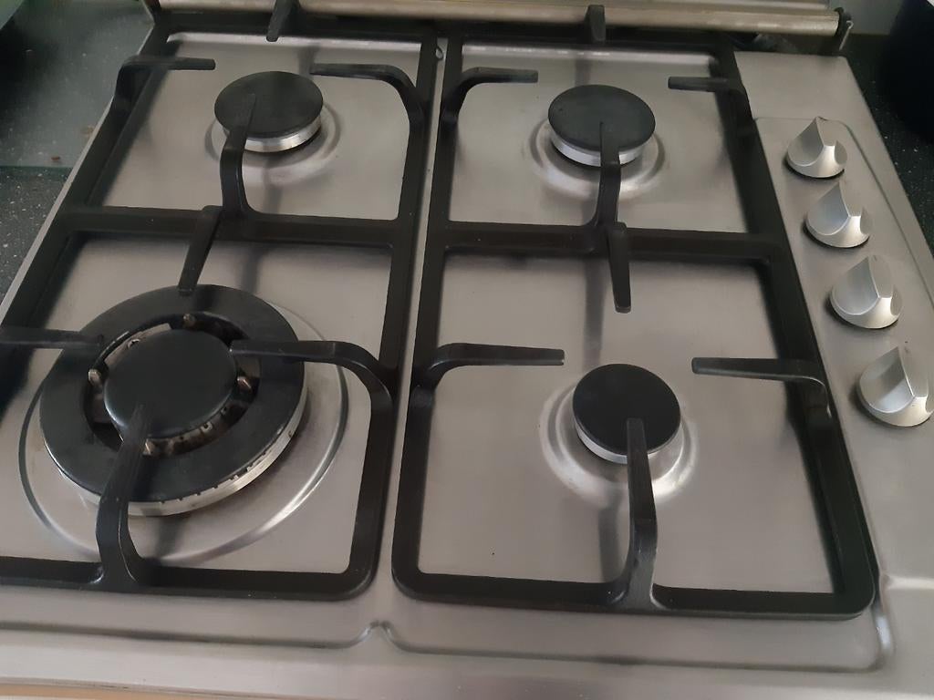 Etna gaskookplaat met wokbrander en afdekplaat, Ophalen, Gebruikt, Minder dan 85 cm, 4 kookzones