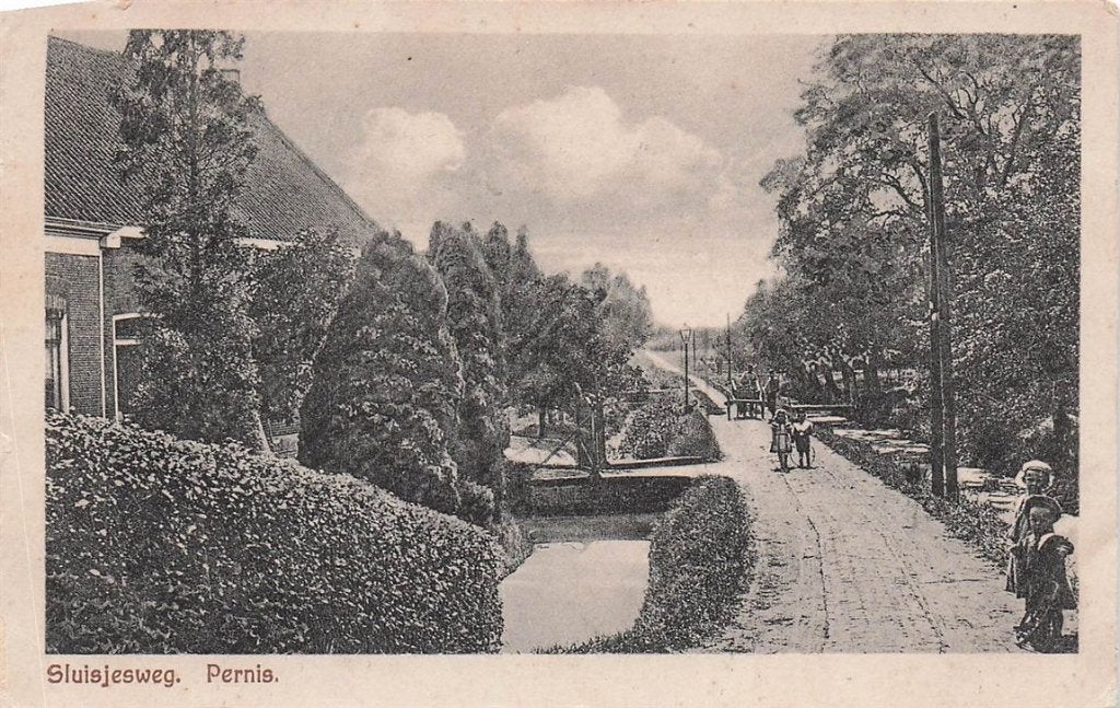 703-141-045 Sluisjesweg Pernis, Verzenden, Voor 1920, Zuid-Holland