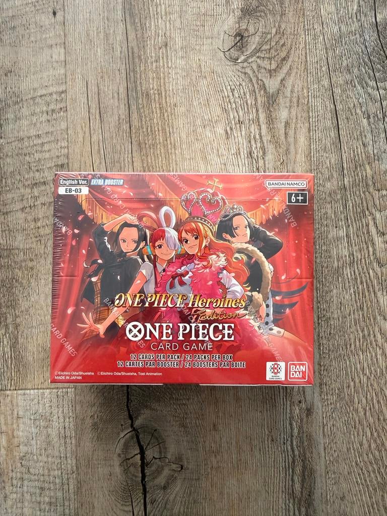 One Piece TCG EB03 Heroine’s Boosterbox, Ophalen of Verzenden, Nieuw, Boosterbox