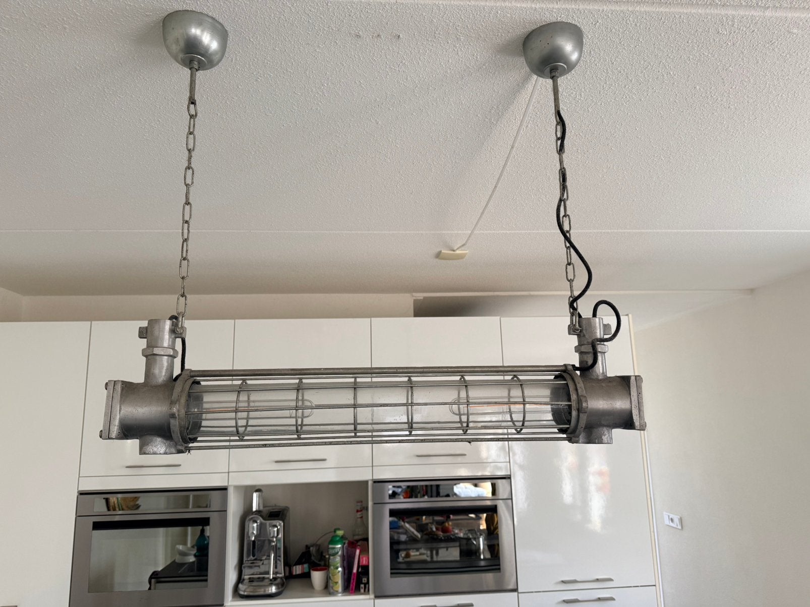 Industriële VT wonen tube lamp, Ophalen of Verzenden, Gebruikt