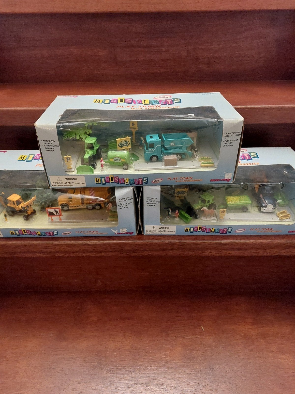 Minusculets Play Town Voertuigsets - Nieuw in Doos, Ophalen of Verzenden, Nieuw