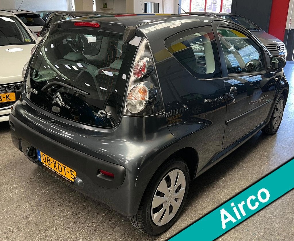 Citroen C1 1.0-12V Ambiance NAP - Automaat - Airco, Euro 5, Stof, Gebruikt, 4 stoelen