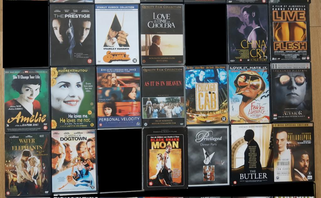Partij Collectie 18x FILMHUIS, DRAMA & OVERIGE FILMS / DVD's, Vanaf 16 jaar, Ophalen of Verzenden, Zo goed als nieuw, Overige gebieden