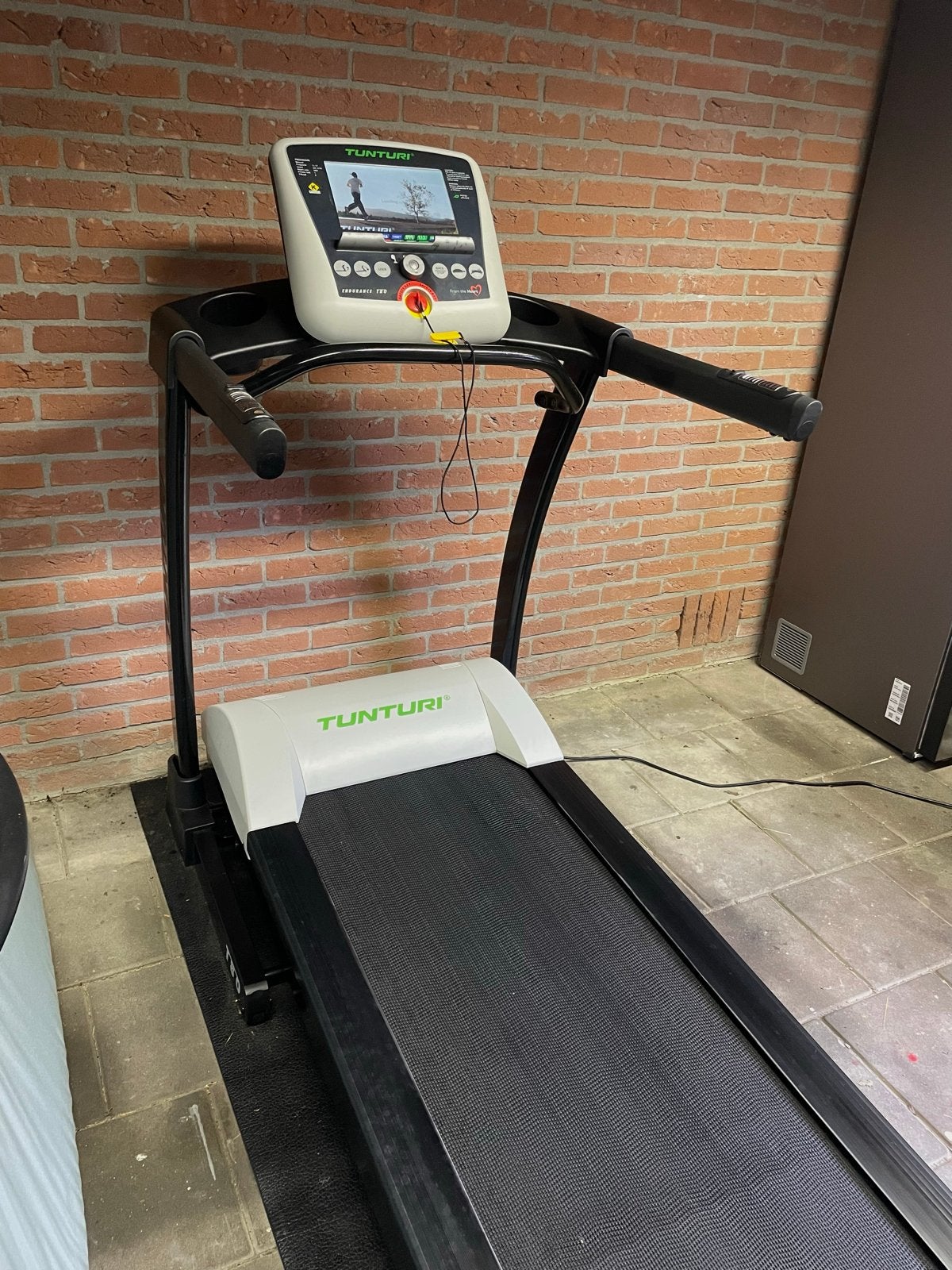 Tunturi Endurance T80 Loopband - model 2019, met storing, Ophalen, Gebruikt, Metaal, Loopband
