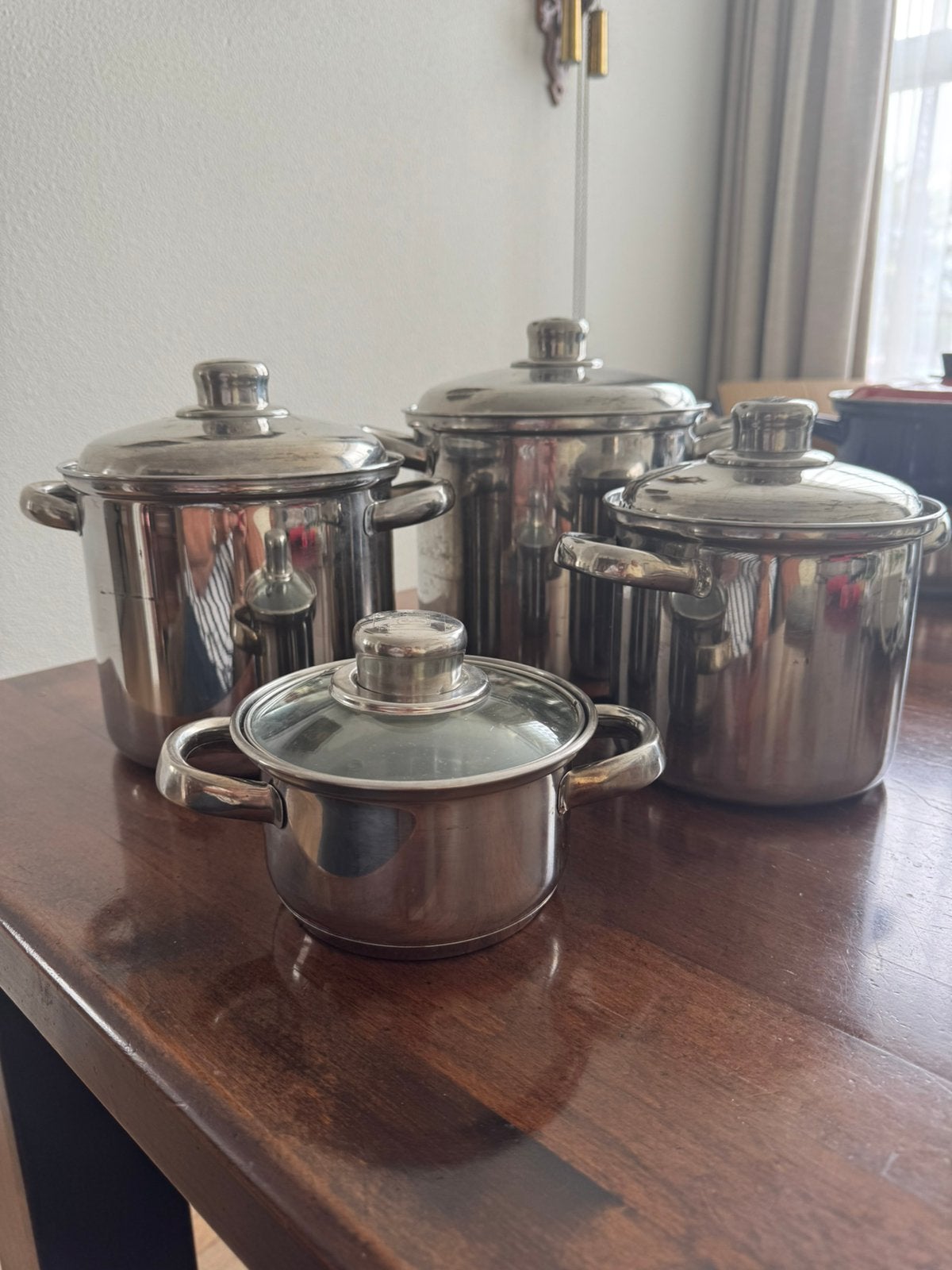 Pannenset, Ophalen of Verzenden, Zo goed als nieuw