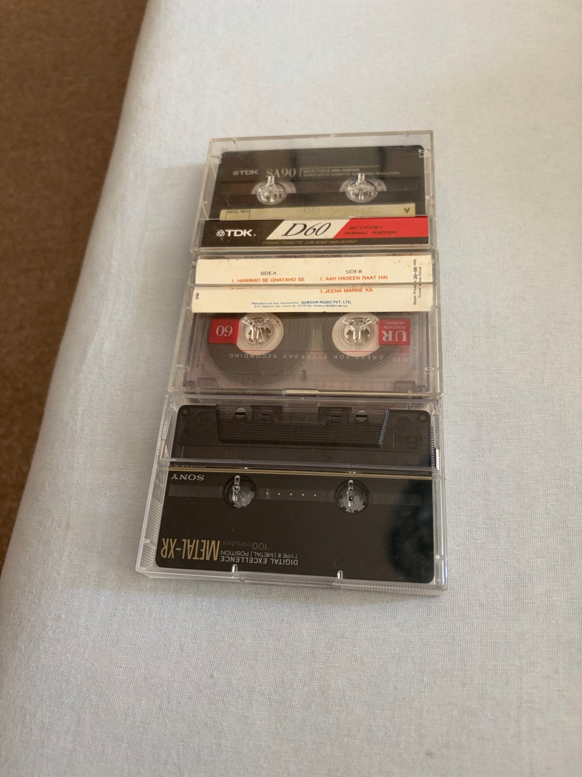 Diverse Cassettebandjes - TDK, Sony - Gebruikt, Ophalen of Verzenden, Gebruikt, 2 t/m 25 bandjes, Voorbespeeld