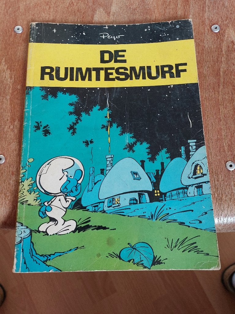 De ruimtesmurf, Eén stripboek, Ophalen of Verzenden