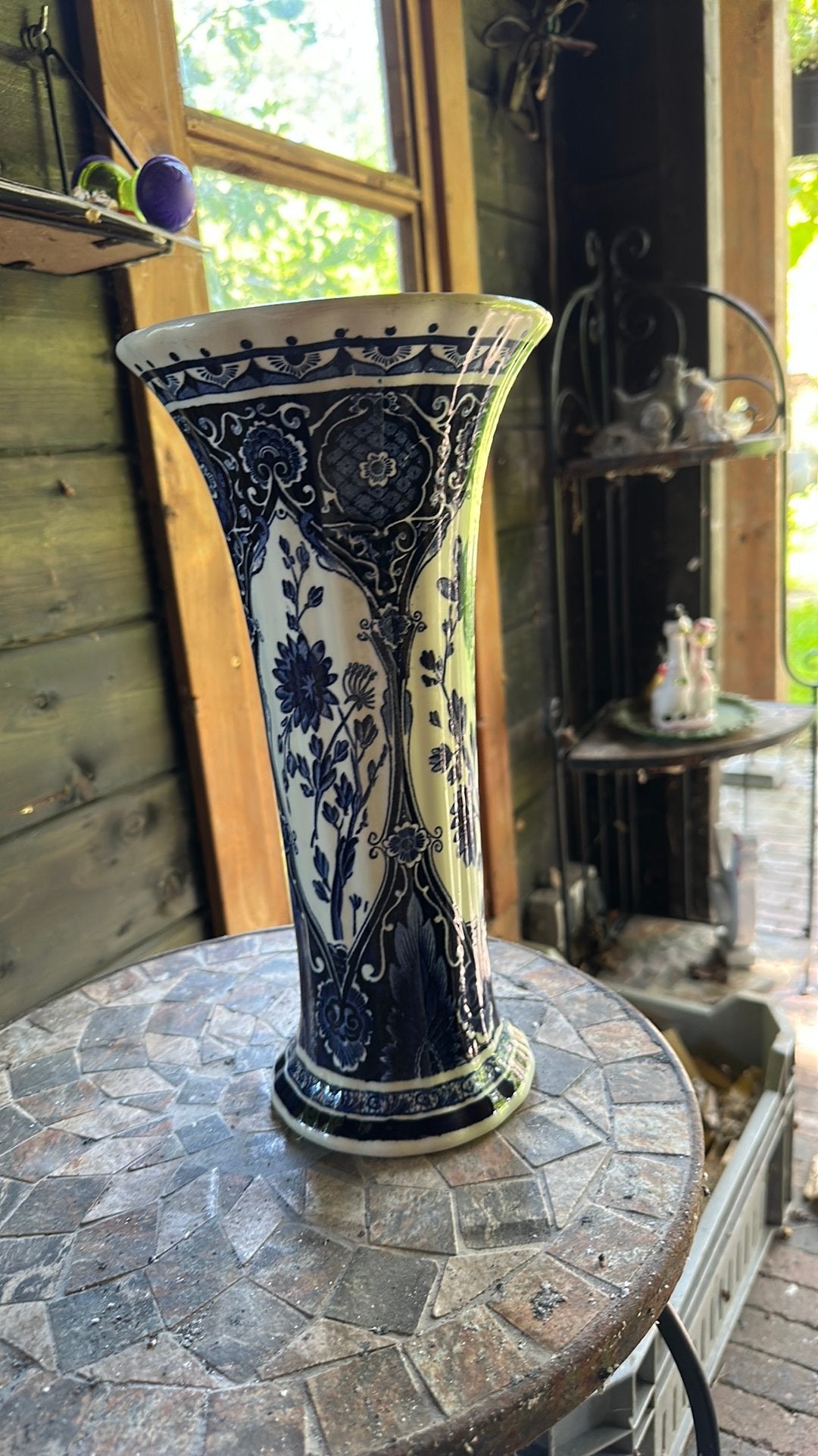 Vaas Boch Delfts Blauw, Antiek en Kunst, Ophalen