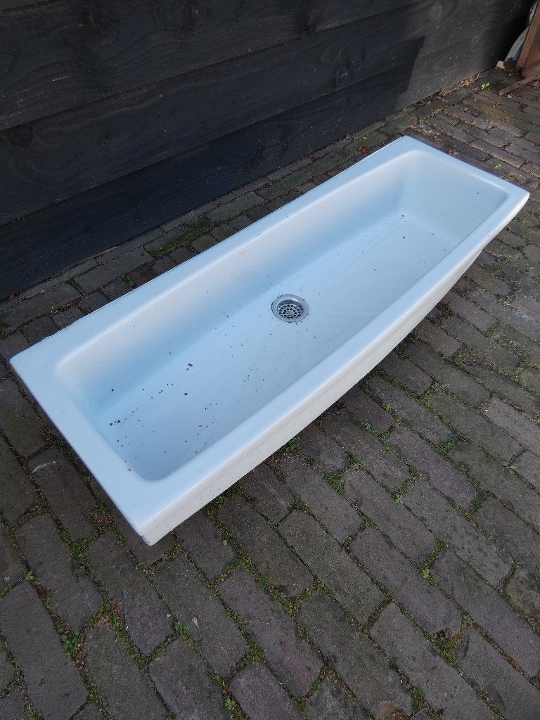 Keramische wasbak, Ophalen, Gebruikt, Steen, Wastafel