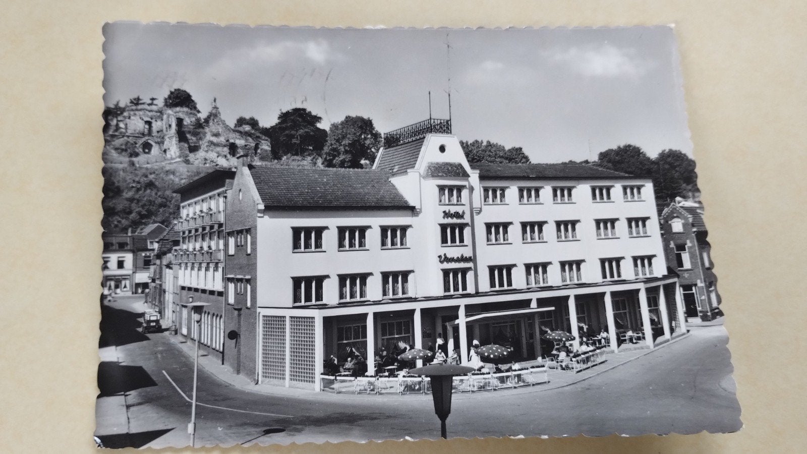 Oude ansichtkaart Grand Hotel Voncken Valkenburg (L), Ophalen of Verzenden, 1960 tot 1980, Gelopen, Limburg