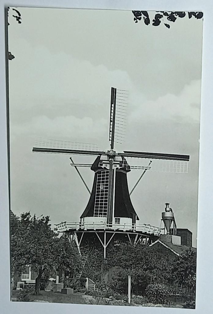 Veelerveen bij Vriescheloo ( Gr.) Niemans Molen, Verzamelen, Verzenden, 1980 tot heden, Ongelopen, Groningen