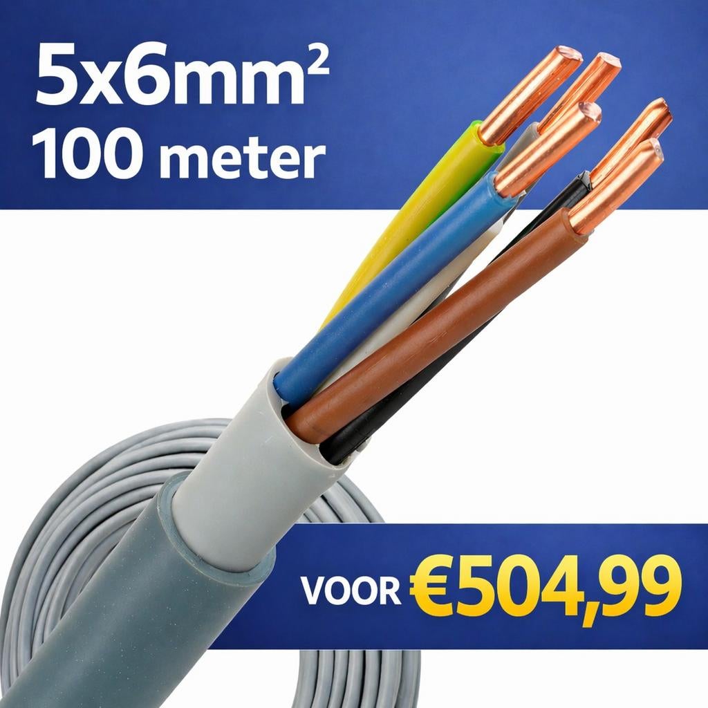 YMvK 5x6mm² 100 meter