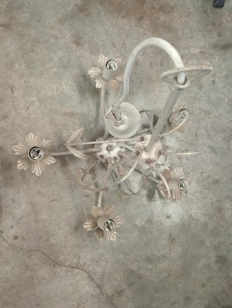 Rustieke hanglamp, Huis en Inrichting, Ophalen, Zo goed als nieuw, Minder dan 50 cm