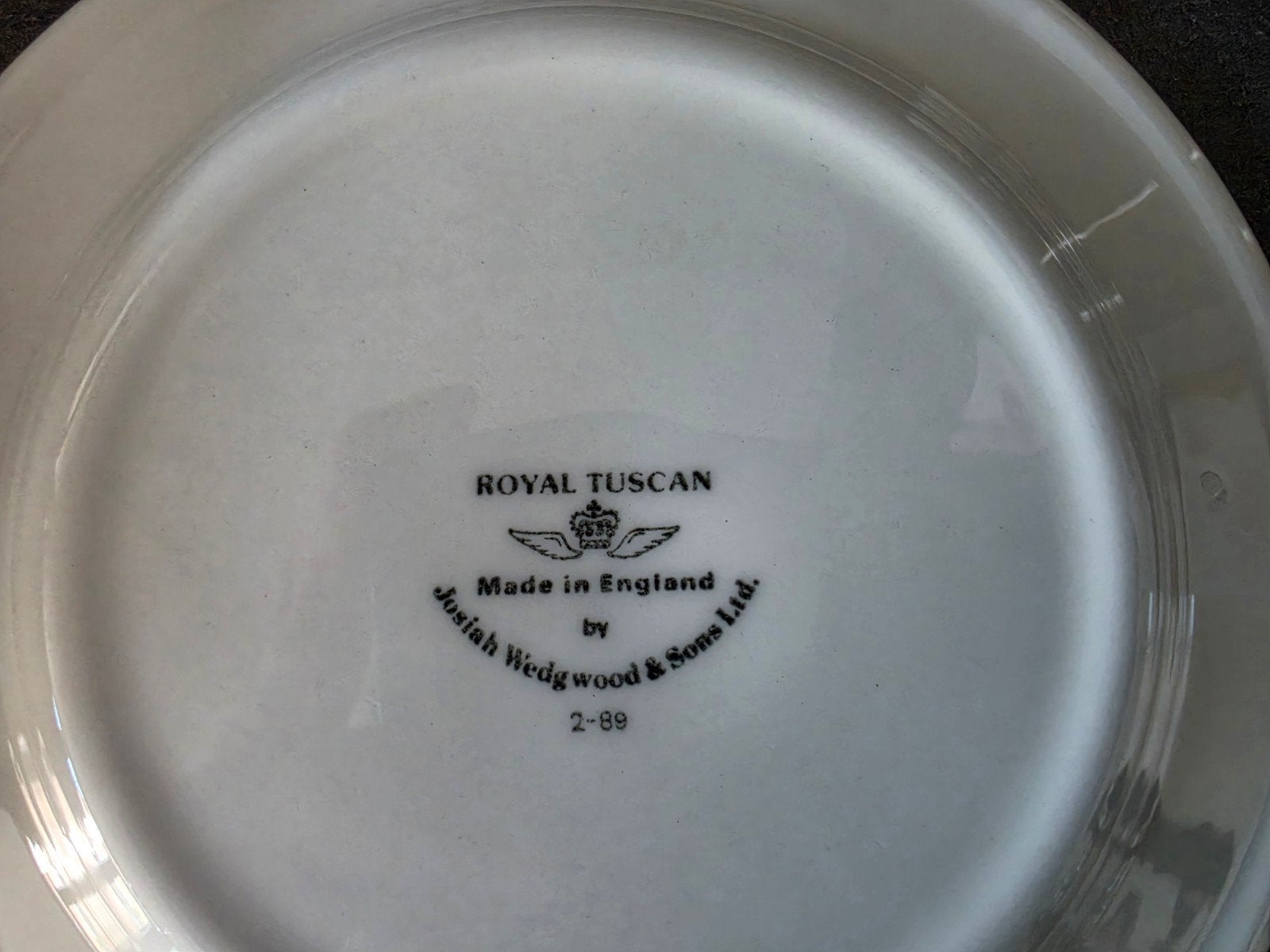 Royal Tyscan gebaksbordjes doorsnee 15.5 cm, Ophalen