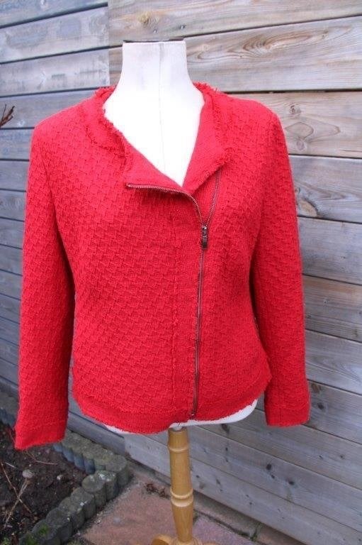 Jasje rood Mart Visser mt 44 Vaste prijs, Kleding | Dames, Mart Visser, Maat 42/44 (L), Ophalen of Verzenden, Zo goed als nieuw