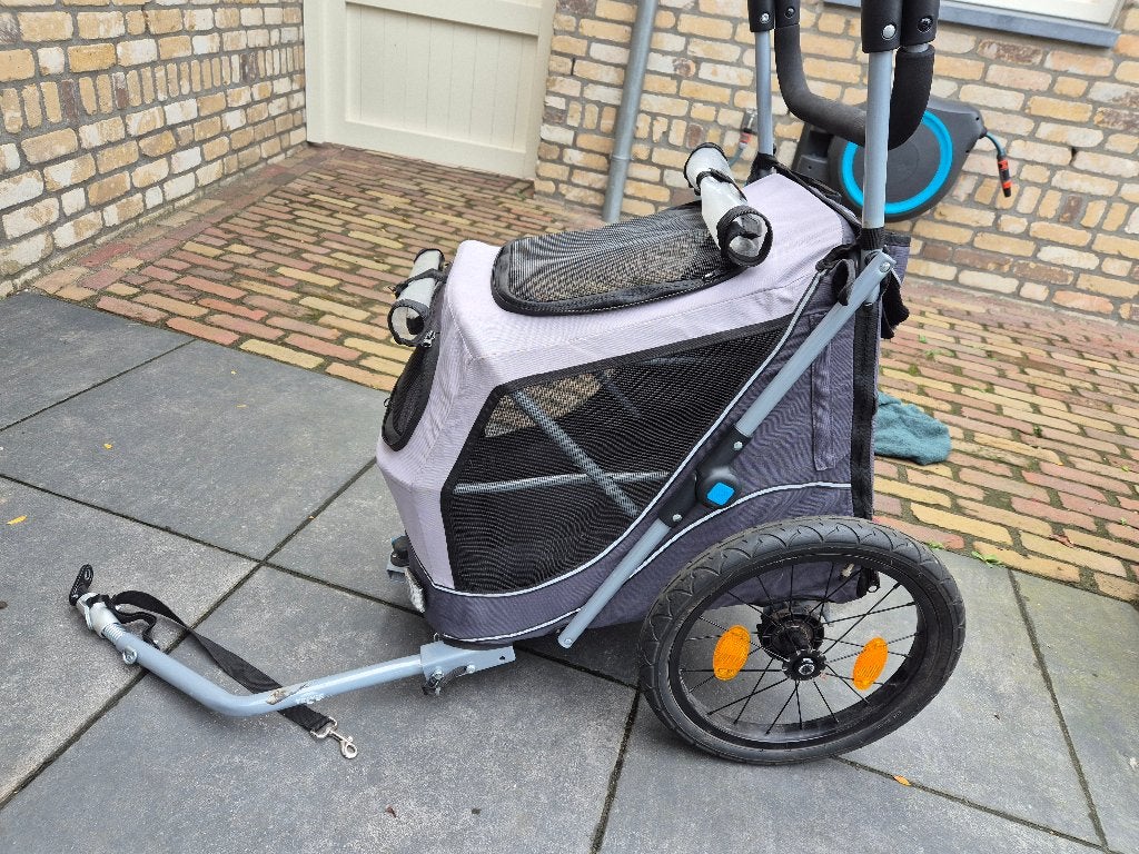 Hondenfietskar, Gebruikt, Minder dan 20 kg, Opvouwbaar, Hondenkar